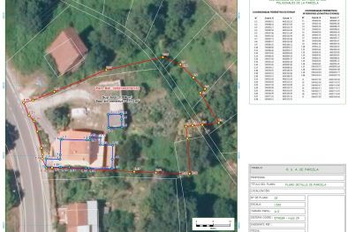 FICHEROS DE PARCELA Y EDIFICIO CON PLANOS